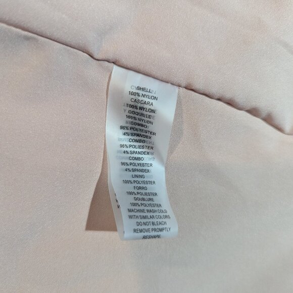 Vince Camuto Beige and Gold Sequin Midi Dress - Picture 11 of 11